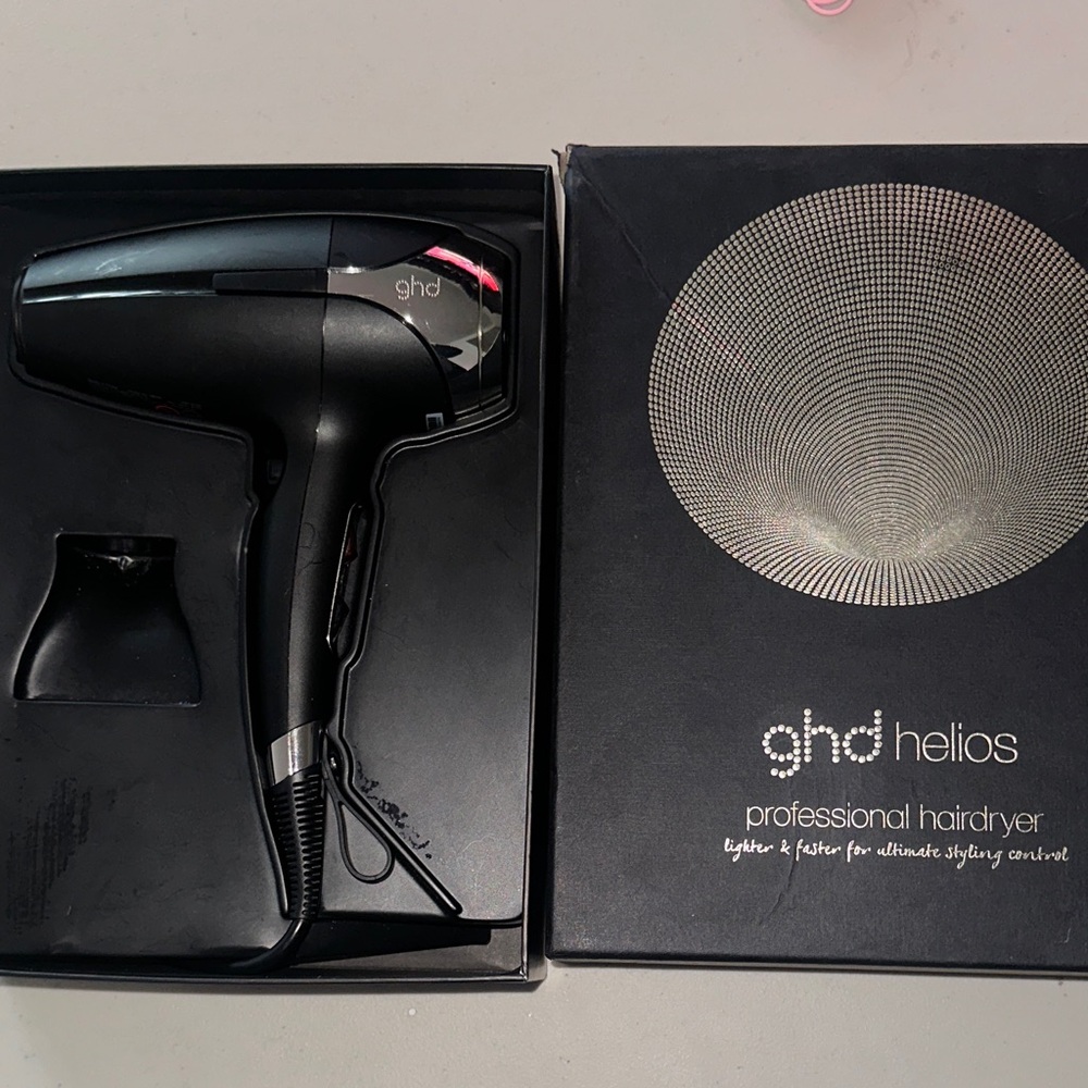 ghd Helios Hair Dryer - Sleek Black